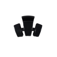 Jet Black, Petite Claw Clip