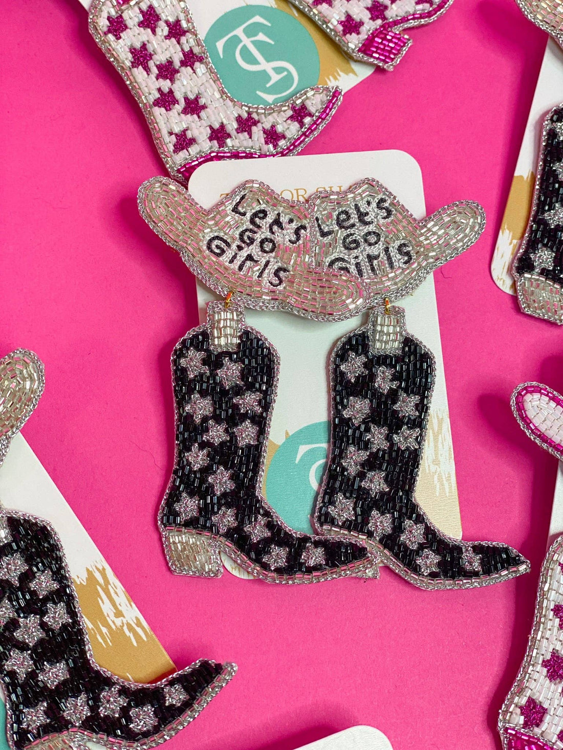 Let’s Go Girls Beaded Boots
