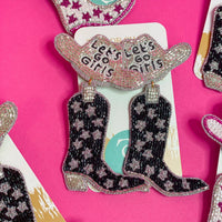 Let’s Go Girls Beaded Boots