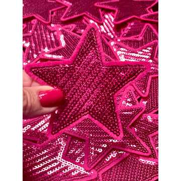 Star Pink Patch 3"