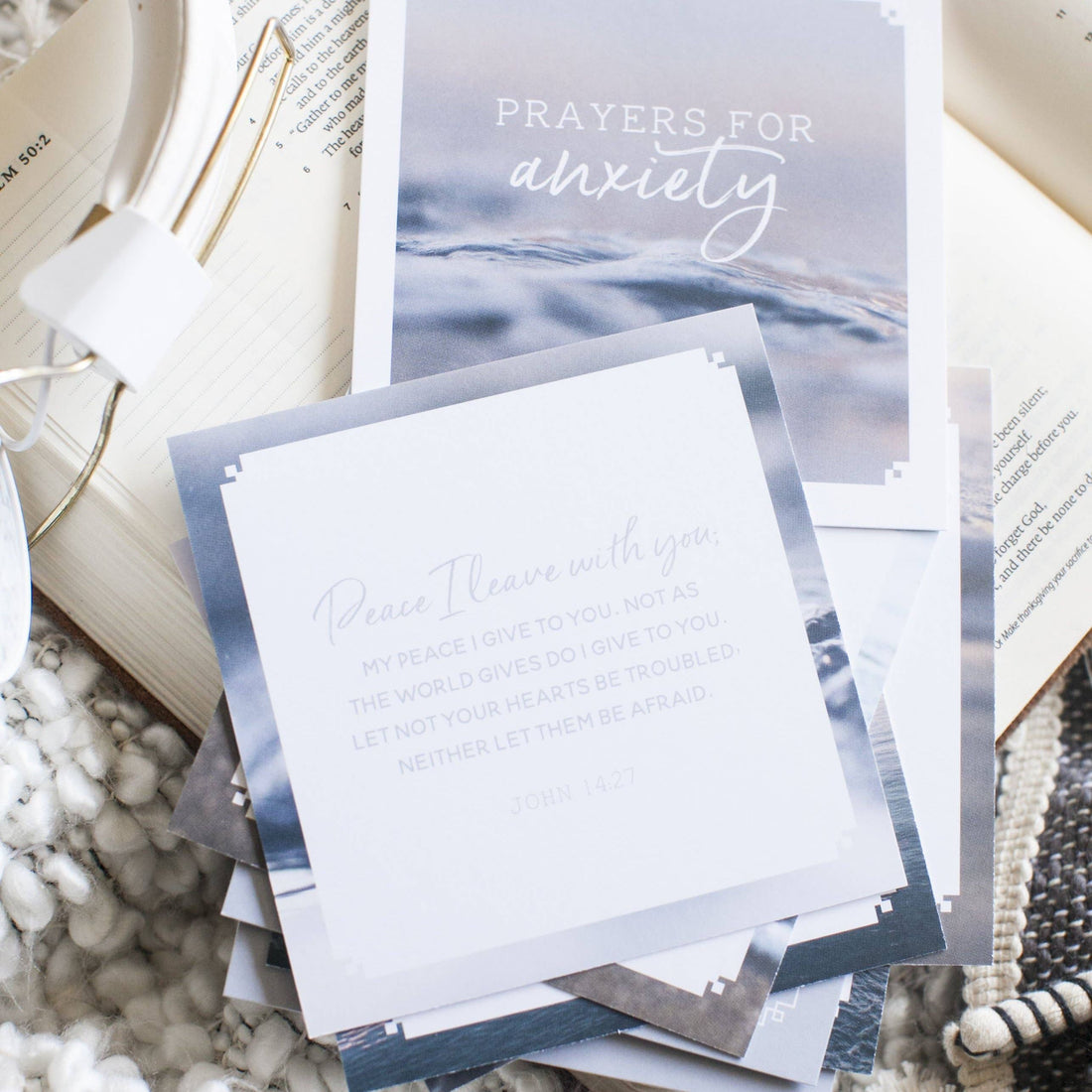 Prayers For Anxiety Verse Card Set