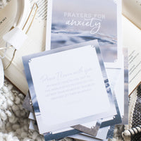 Prayers For Anxiety Verse Card Set