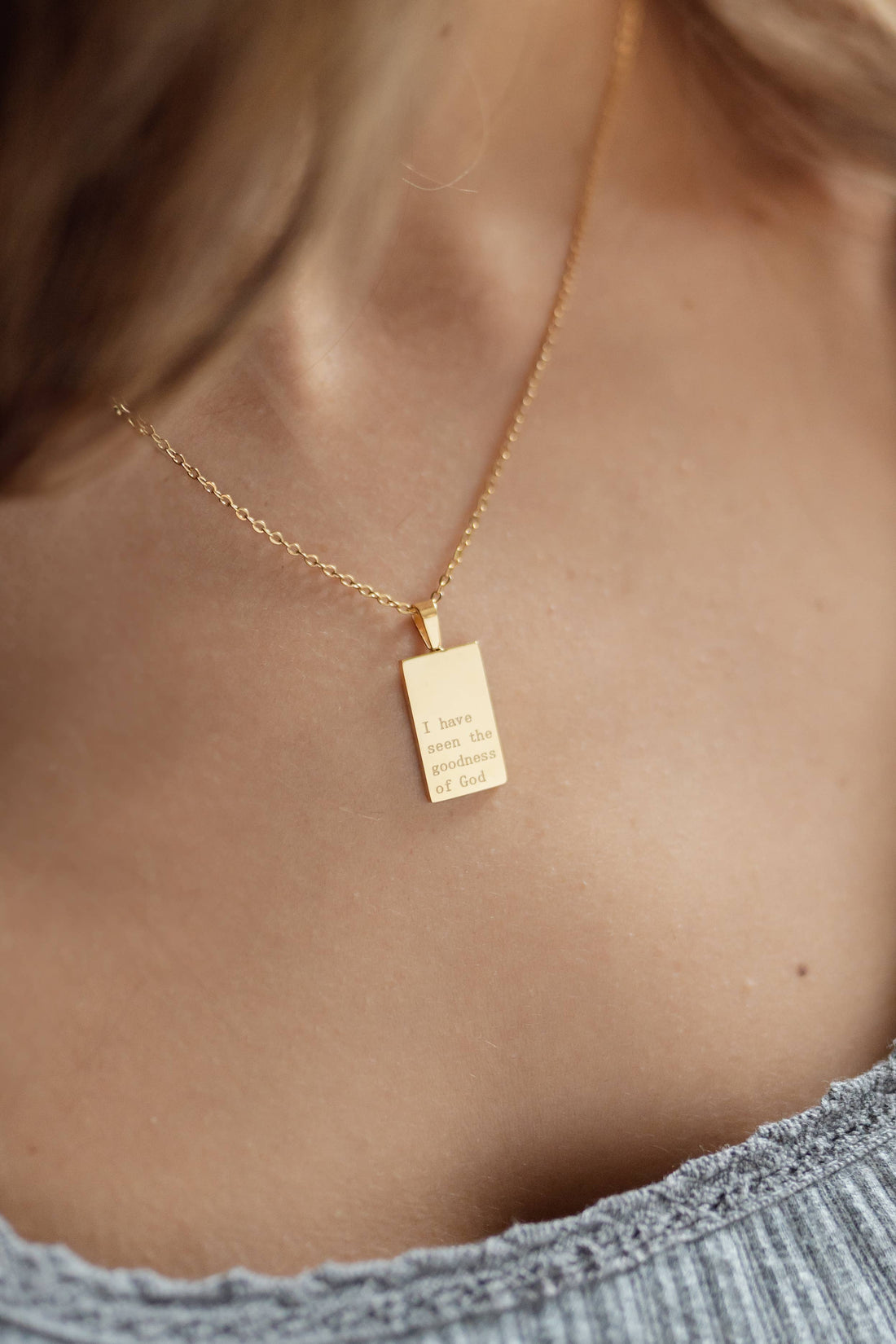 I Have Seen the Goodness of God Necklace