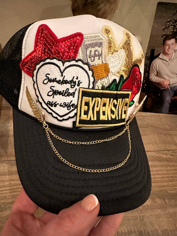 Rhinestone Hat Chain/Pin