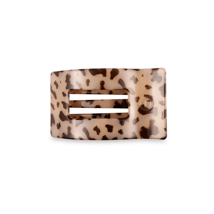 Blonde Tortoise Small Flat Rectangle
