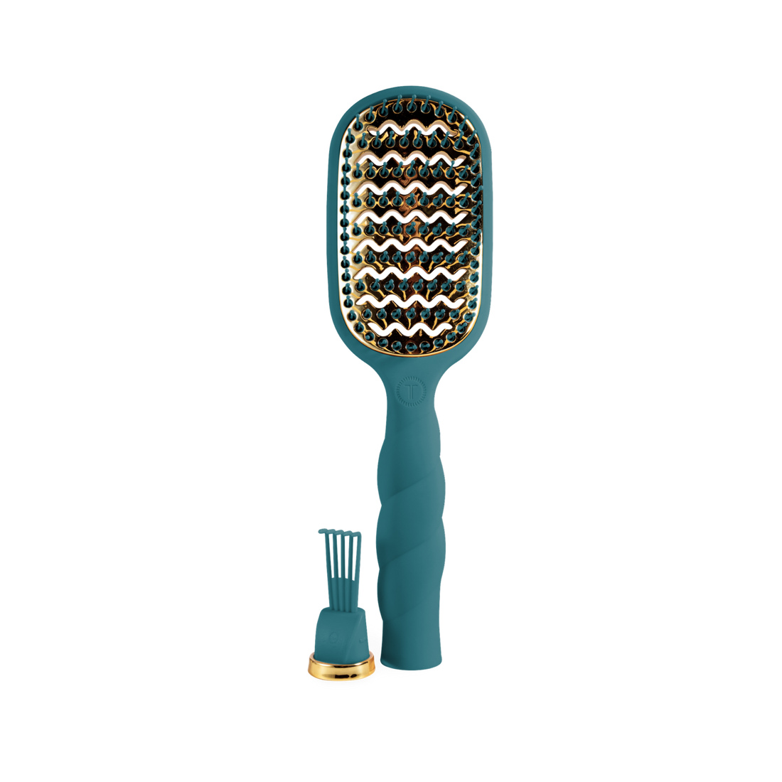 Full Size Vented Brush (Teal With It)
