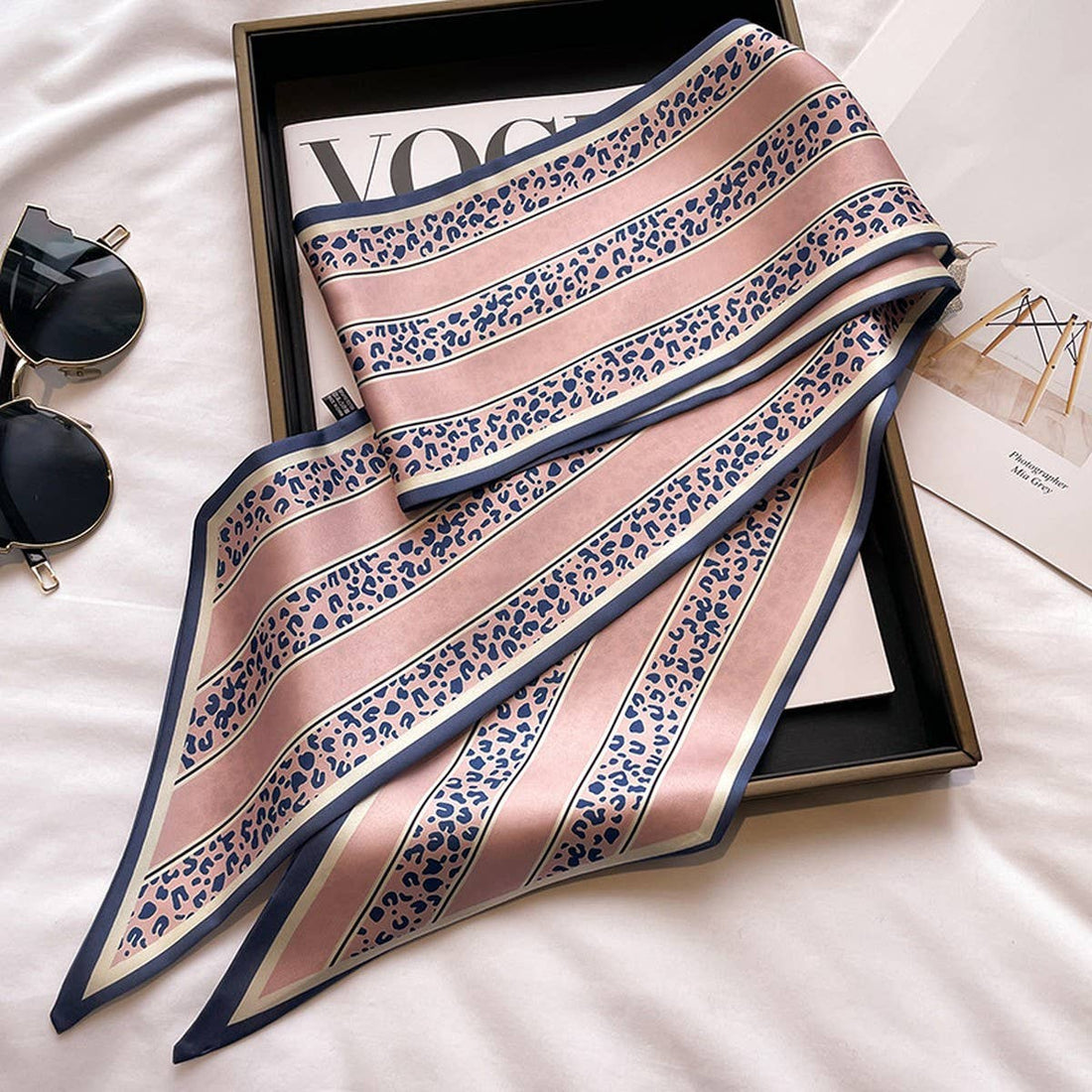 Silk Scarf (Leopard)