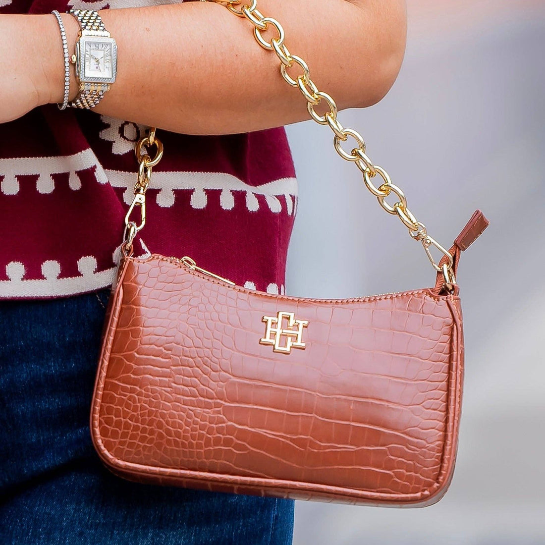 Joan Crossbody (Saddle)
