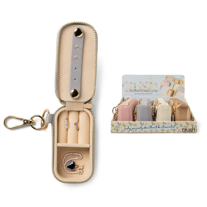 Lost Without You Keychain (white)