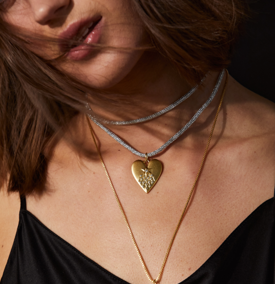 HART - Silver Cord Necklace