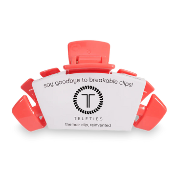 Coral Medium Clip Teletie