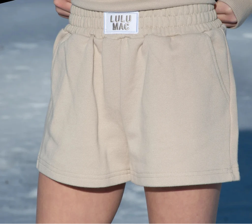 Lulu Terry Cloth Short (Sand)