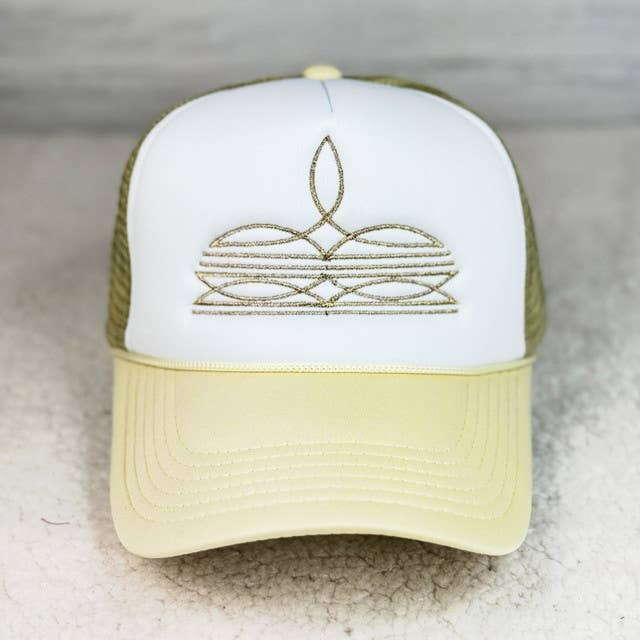 Boot Stich Trucker Hat