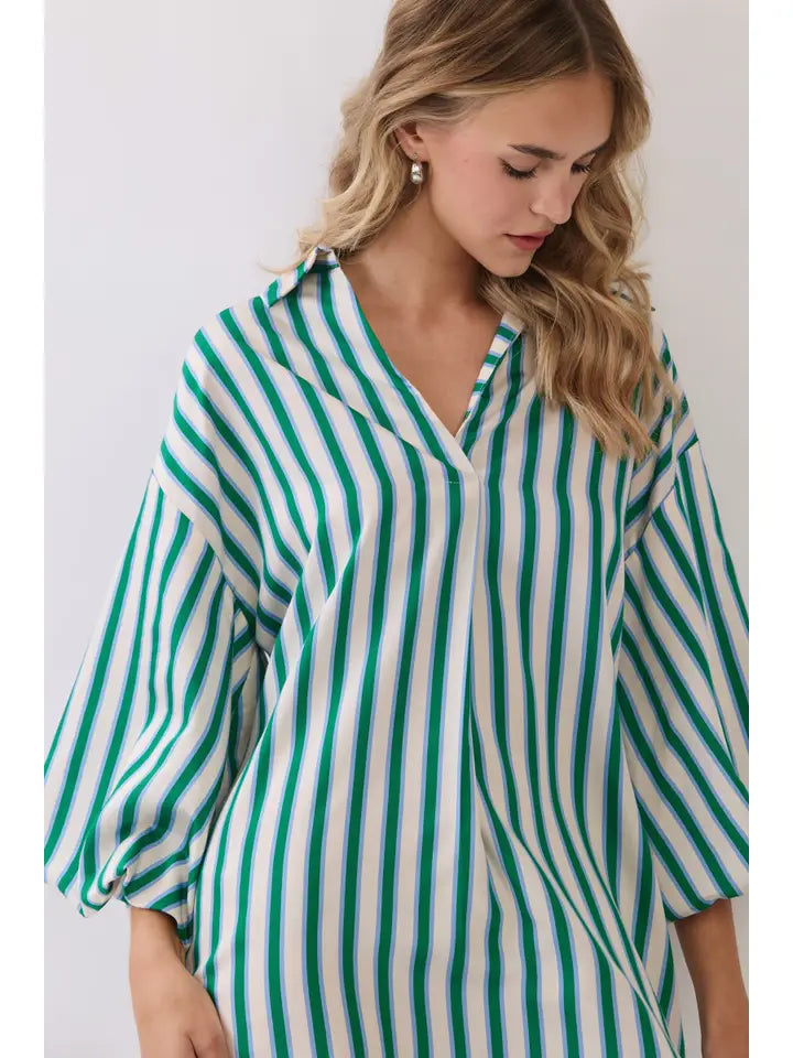 Evelyn Oversized Mini Dress