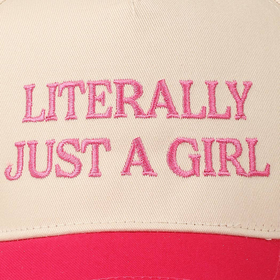 Literally Just A Girl Hat