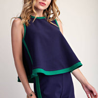 Averee Top (Navy)