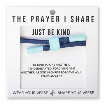 JUST BE KIND Christian Cord Bracelet
