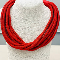 Haley Necklace (Red)