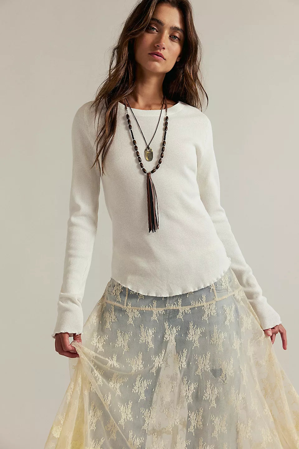 Easy Does It Top (White)