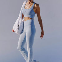 Go To Smooth Flare FP (Washed Denim)