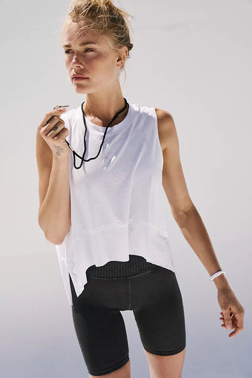 Tempo Tank (white), Free People