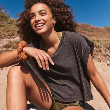 My Time Tee, FP (black)