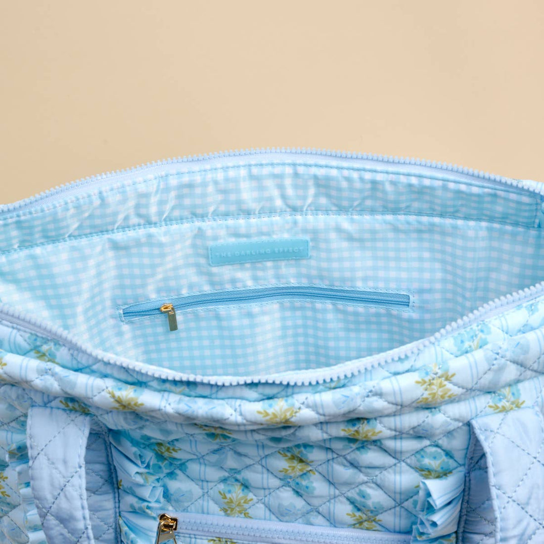 Oh So Fancy (Blue) Quilted Bag