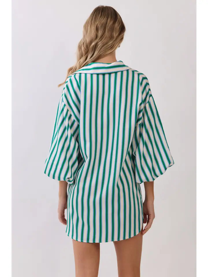Evelyn Oversized Mini Dress