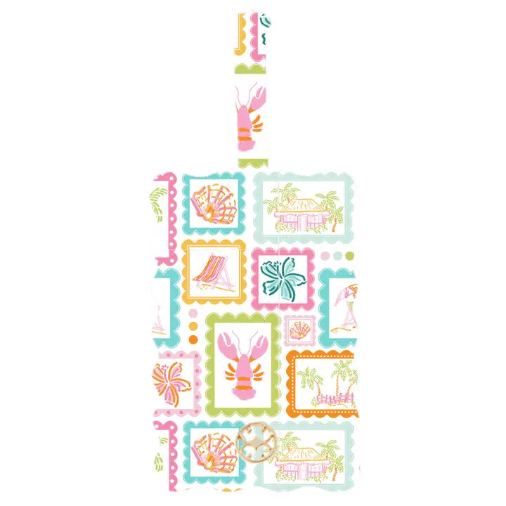 Happy Place Luggage Tag