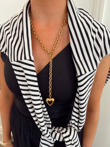 Heart Wrap Necklace