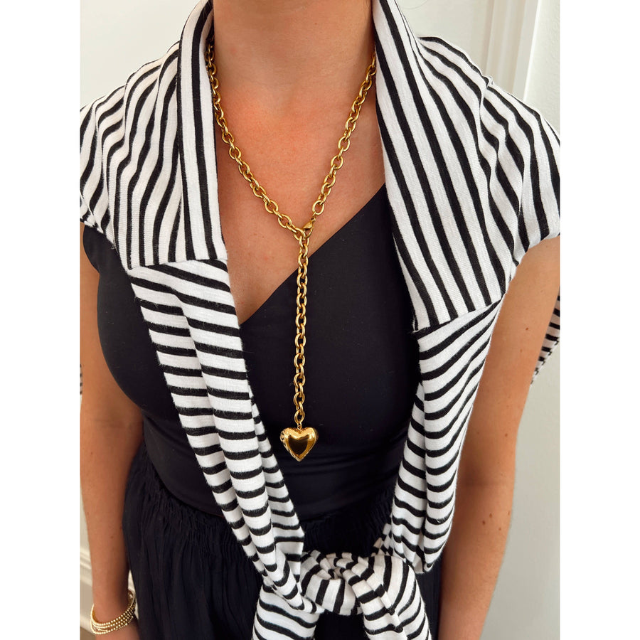Heart Wrap Necklace