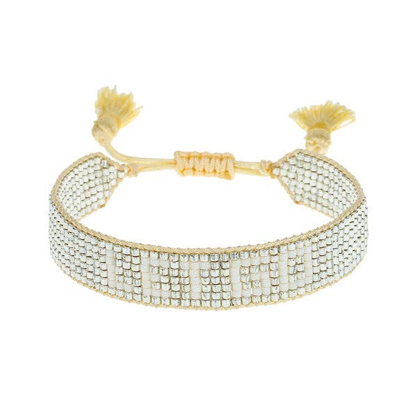 HART - Metallic Let Go Beaded Bracelet