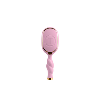 Detangler Mini Hair Brush for Medium Hair (Bubblegum Pink)