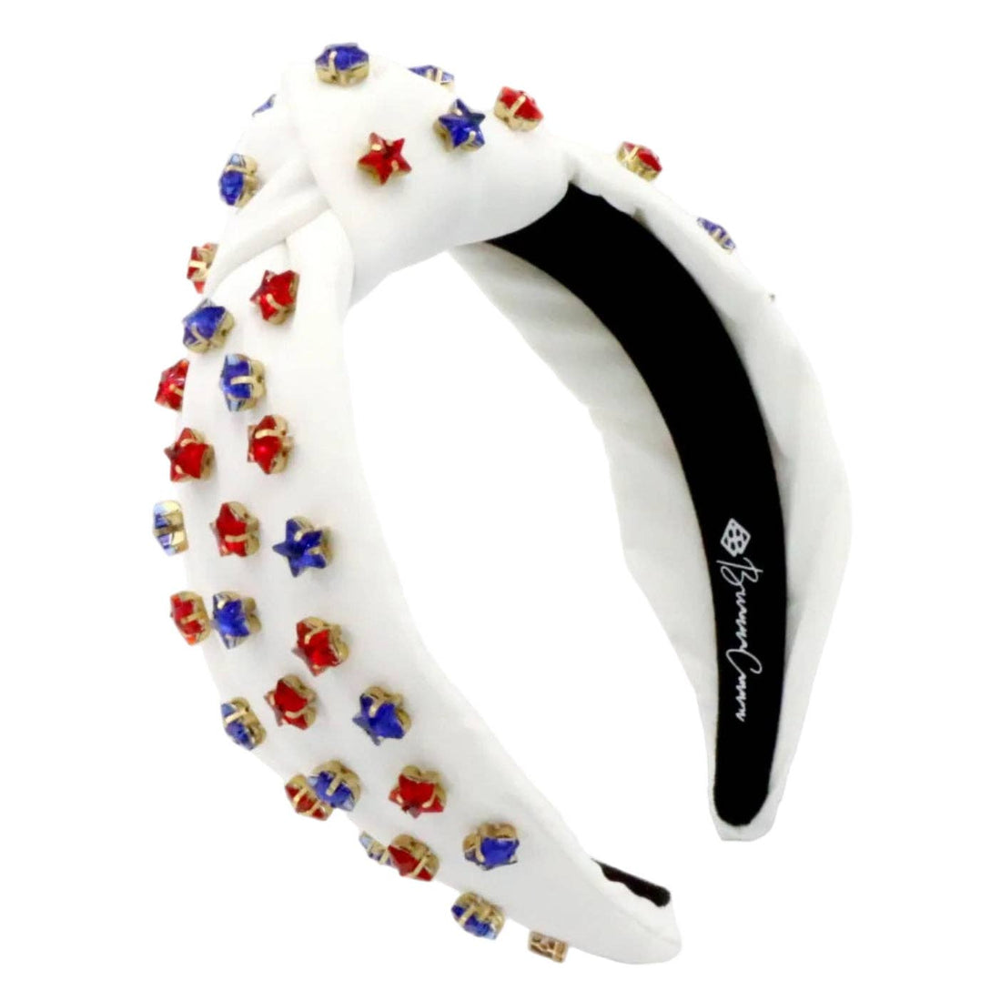 Brianna Cannon - White Star Spangled Headband