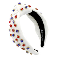 Brianna Cannon - White Star Spangled Headband