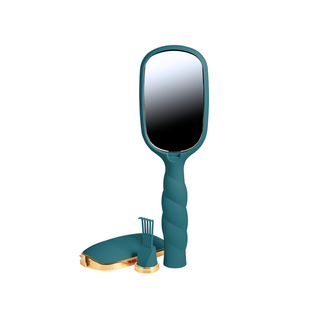 Detangler Brush For Thick Hair (Teal With It)