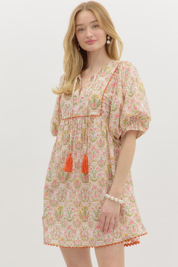 Emery Dress (orange)