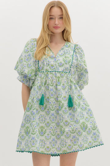 Emery Dress (green)