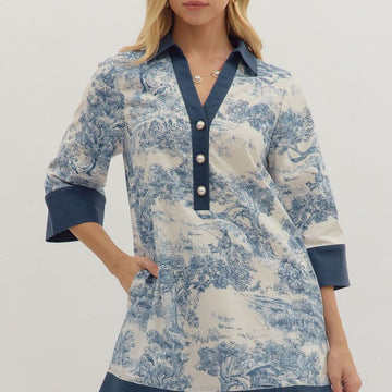 Tabbie Dress (blue)