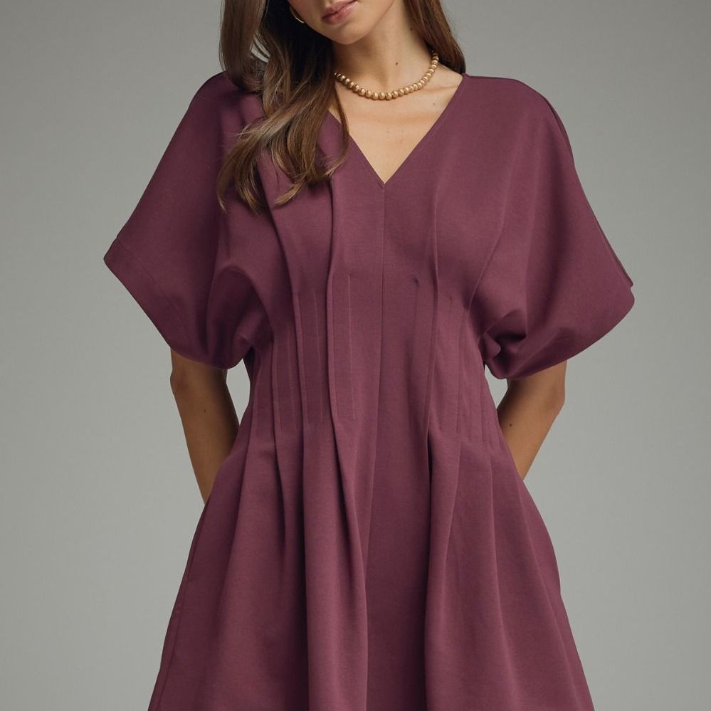 Layla Dress (Plum)