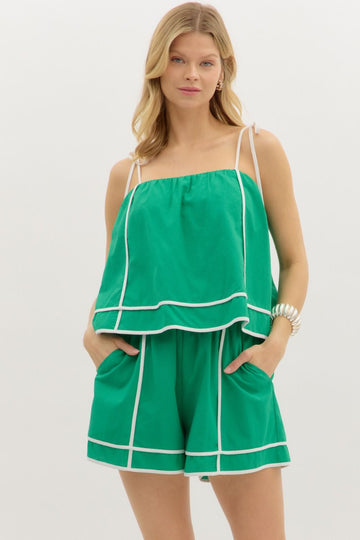 Mulan Romper (green)