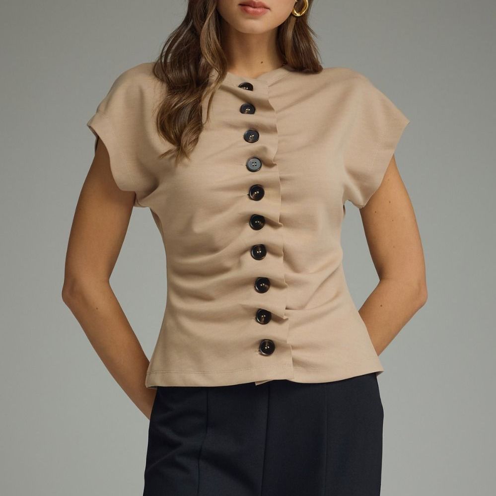 Lindsey Top (Taupe)