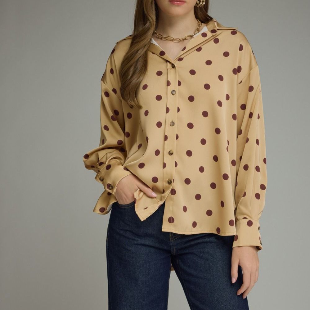 Lily Top (Taupe)
