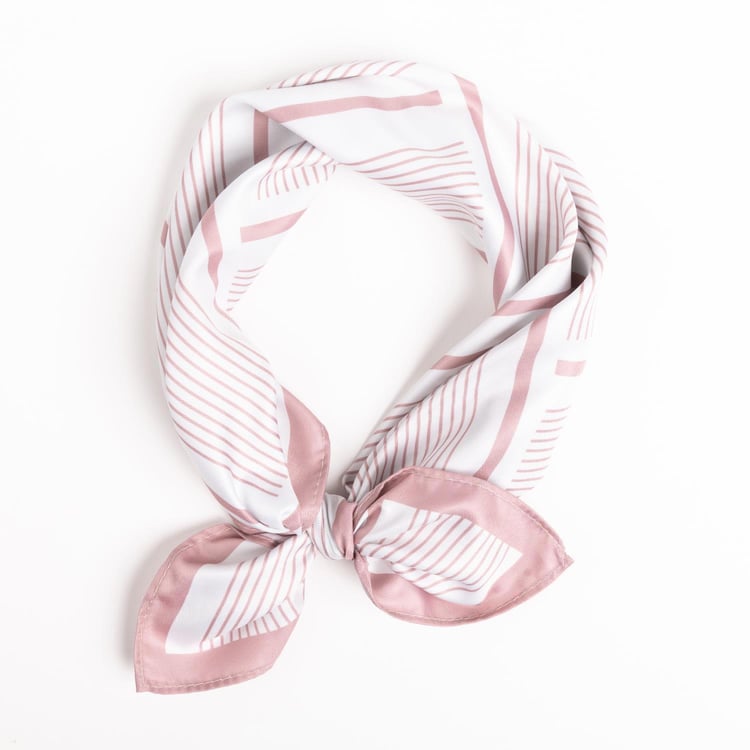 Tailored Stripe Drew Scarf