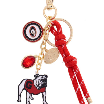 Georgia Bulldogs Bag Charm