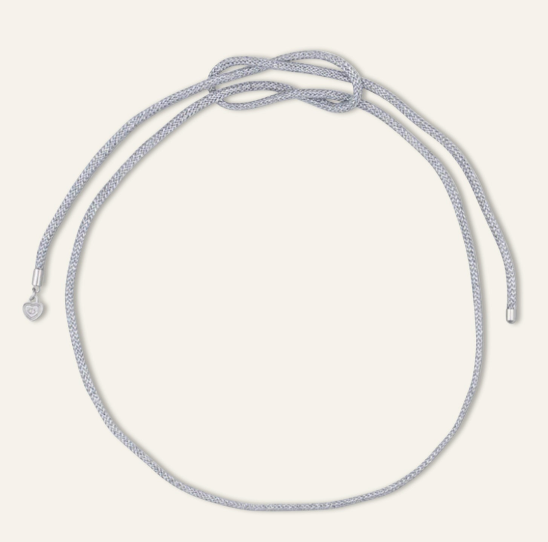 HART - Silver Cord Necklace