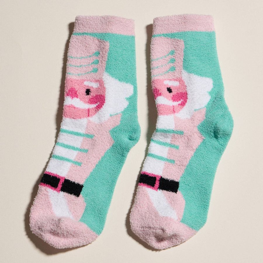 Christmas Fuzzy Sock Gift Set