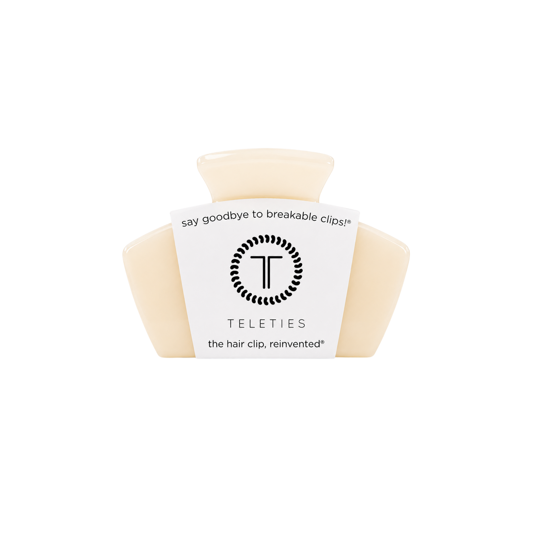 Almond Beige, Petite Claw Clip