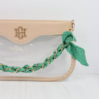 Serafina Scarf Purse Chain (Green)
