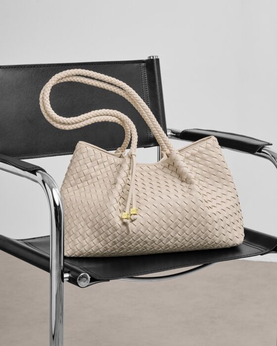 Nova Small Shoulder Bag (Oyster)